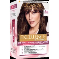 Фарба для волосся L'Oreal Paris Excellence відтінок 4.00 - Каштановий, 1 шт